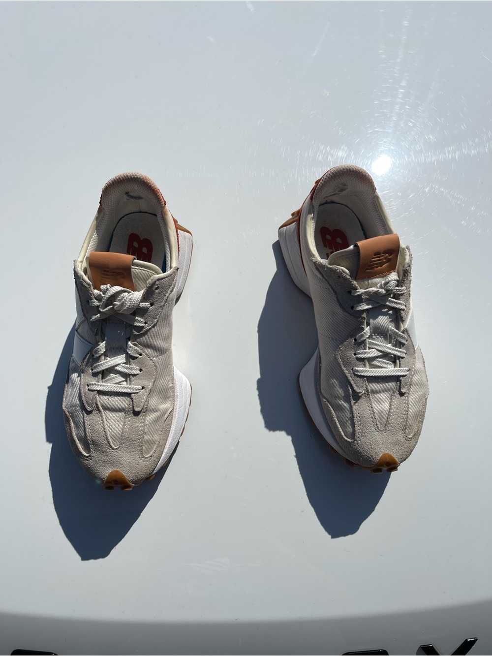 New Balance 327 Women’s, Sea salt with rust oxide color - Picture 9 of 14